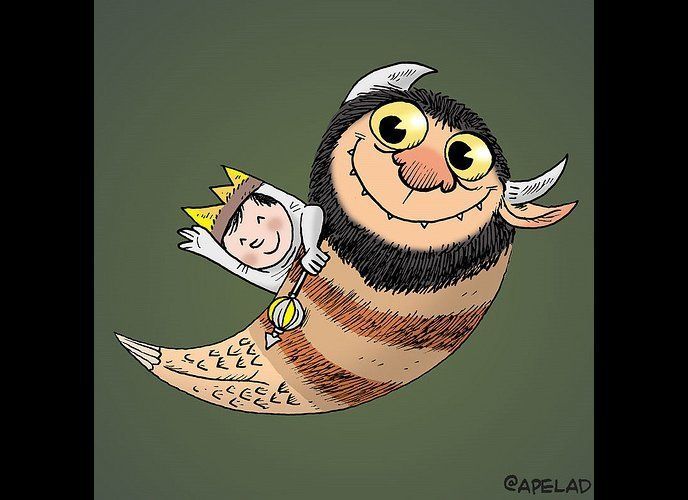 Where the Wild Things Are Twitter Avatar