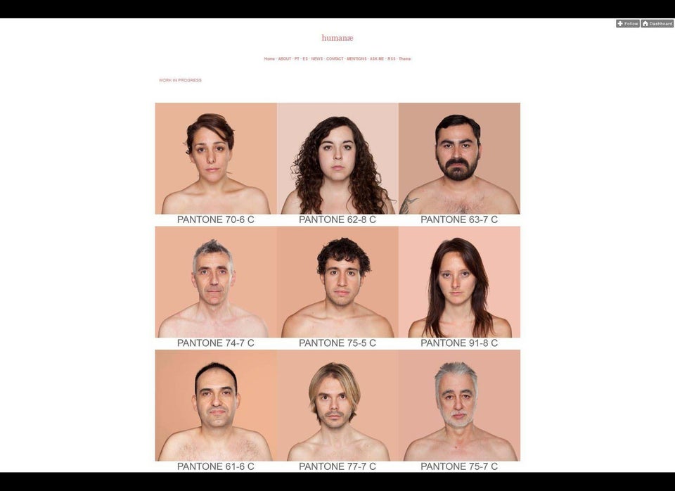 Humanae - Pantone Skin Color Art