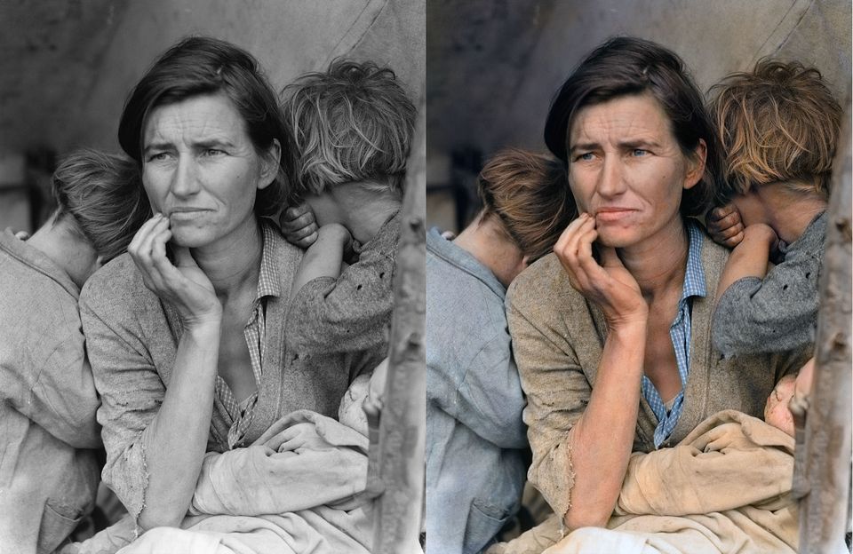Migrant Mother by Dorothea Lange
