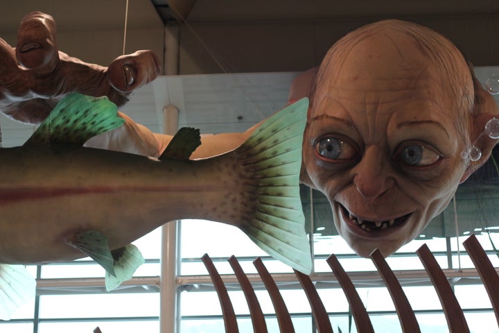 Lord of the Rings' comes to life with a Gollum statue at Wellington  International Airport 