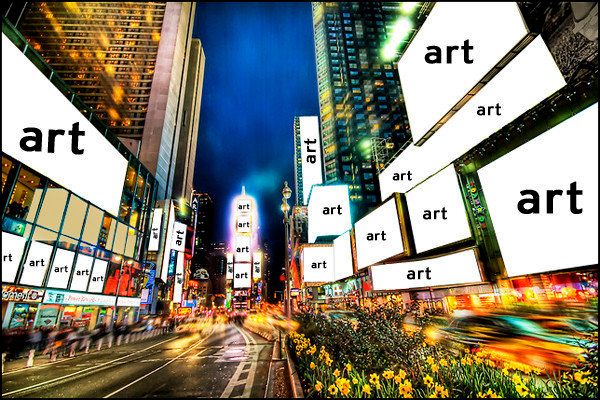 Download Times Square Art Square The Mission To Turn Times Square Into One Gigantic Gallery Photos Huffpost