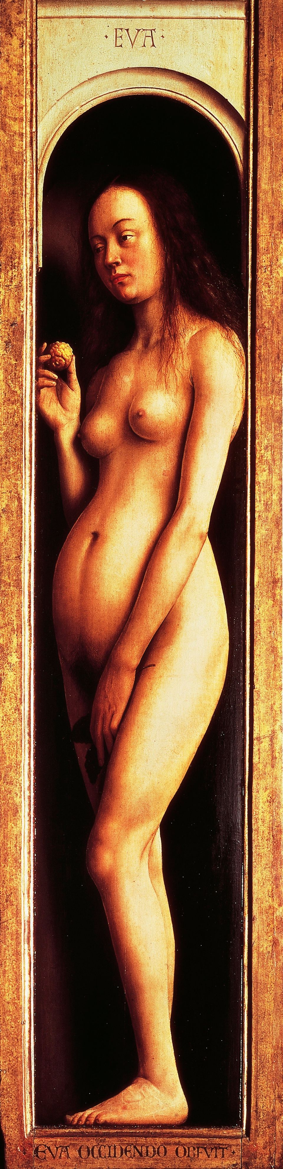 1432: Jan Van Eyck, 'Figure of Eve'