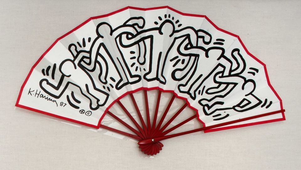 Keith Haring, Fan, 1987