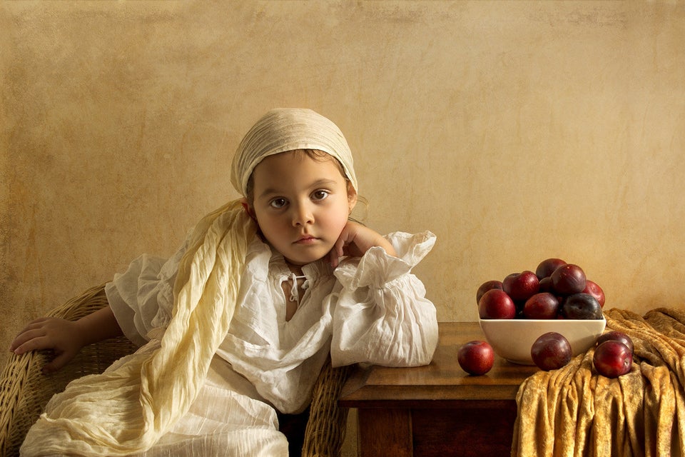 Photographer Bill Gekas Reimagines Classical Paintings Feautring His 5-Year-Old Daughter 