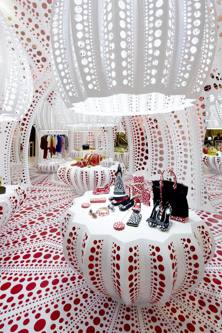  Louis Vuitton Yayoi Kusama’s Pop Up Store - THEVERYMANY