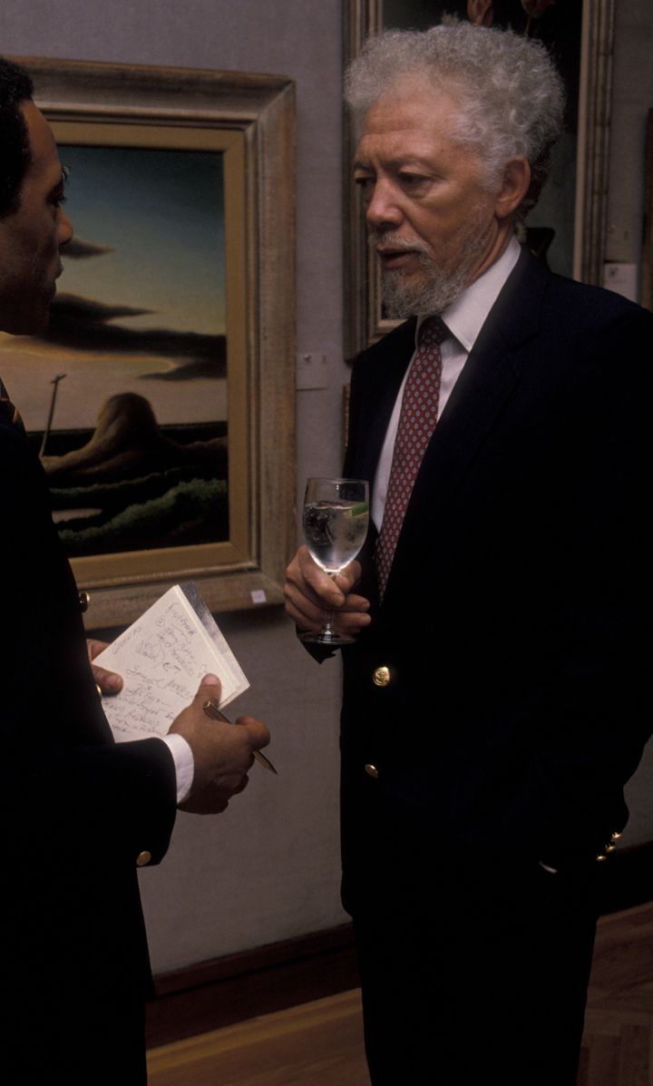 NEW YORK CITY - NOVEMBER 27: Benny Andrews attends MacDowell Colony Benefit Auction on November 27, 1989 at Christie's in New York City. (Photo by Ron Galella, Ltd./WireImage) 