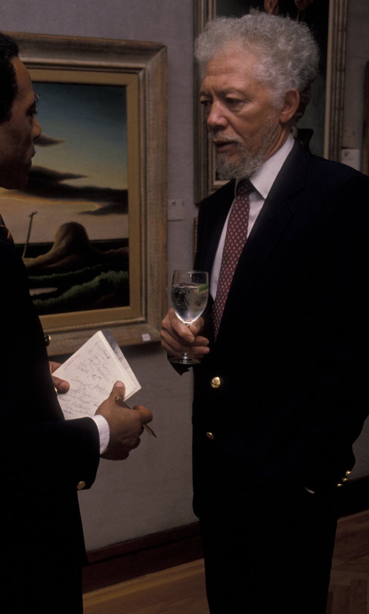 NEW YORK CITY - NOVEMBER 27: Benny Andrews attends MacDowell Colony Benefit Auction on November 27, 1989 at Christie's in New York City. (Photo by Ron Galella, Ltd./WireImage)