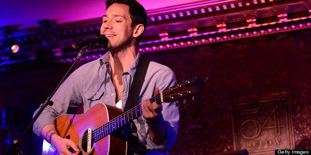NEW YORK, NY - APRIL 23: Steve Kazee attends a press preview at 54 Below on April 23, 2013 in New York City. (Photo by Eugene Gologursky/WireImage)