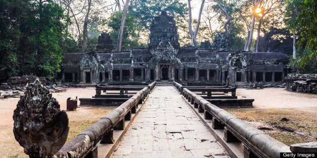 Ta Prohm temple, Angkor, Cambodia