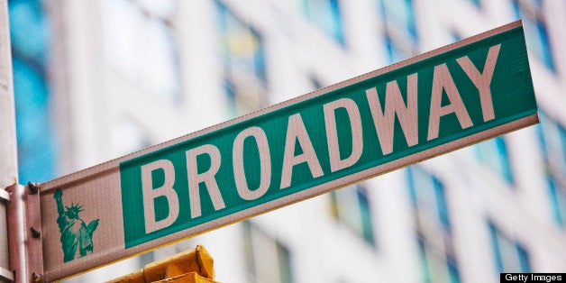 Broadway signpost, New York City, USA