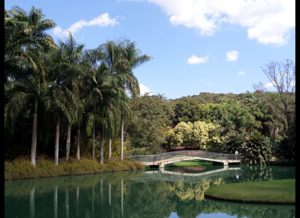 The entrance to Inhotim