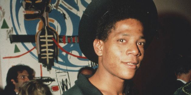 American artist Jean-Michel Basquiat (1960 - 1988), circa 1985. (Photo by Rose Hartman/Getty Images)