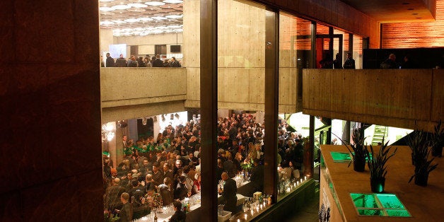 NEW YORK, NY - MARCH 04: Exterior view of the Whitney Museum of American Art during the 2014 Whitney Biennial Opening Night Party at The Whitney Museum of American Art on March 4, 2014 in New York City. (Photo by Jemal Countess/Getty Images)