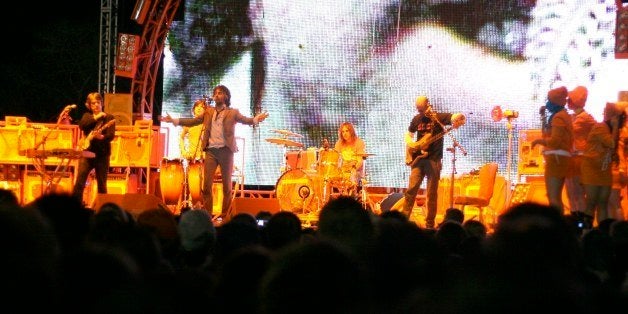 Wayne Coyne of the Flaming Lips in Denton, Texas on March 13, 2010.