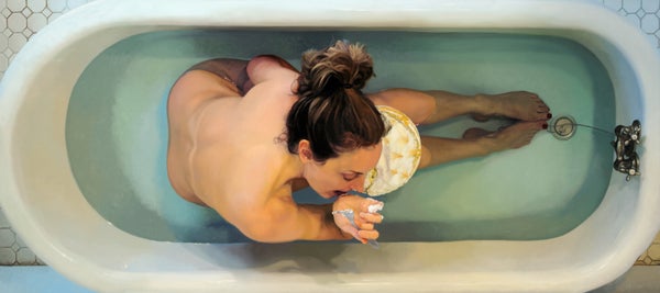 Artist Challenges The Pattern Of Food-Shaming Women With Stunning Nude ...