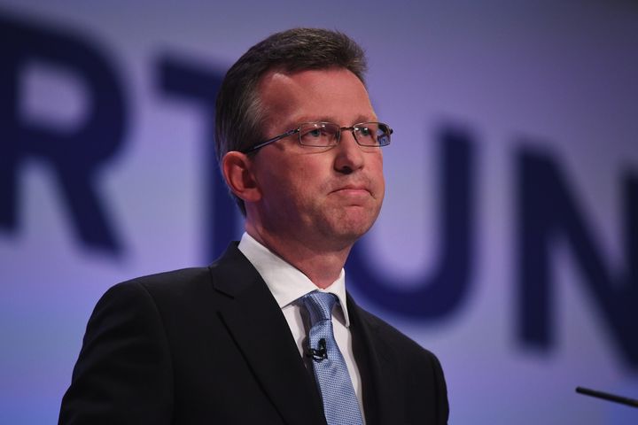Jeremy Wright failed to pull in a big crowd at Tory Party conference 
