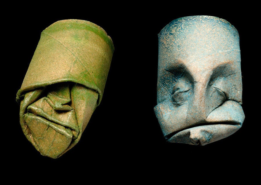 These Wonderful, Whimsical Toilet Paper Roll Faces Prove Origami Is One