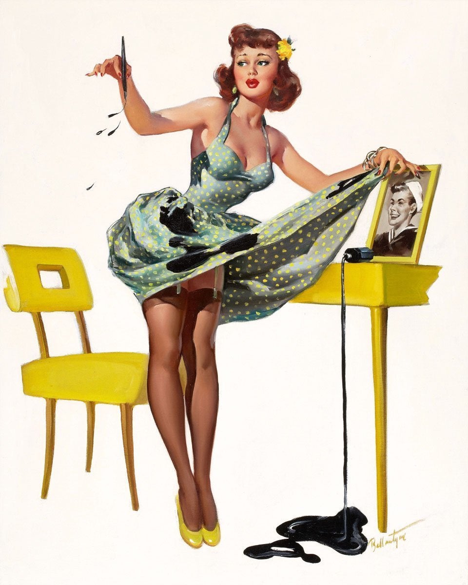 How pin-up photos fooled dress history : the making and marketing of  lingerie pictures 