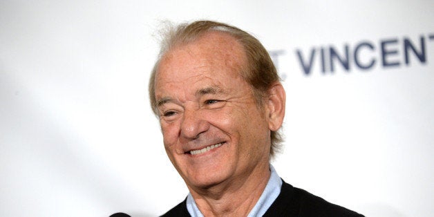 Bill Murray attends the press conference for "St. Vincent" on day 4 of the Toronto International Film Festival at the Trump International Hotel on Sunday, Sept. 7, 2014, in Toronto. (Photo by Evan Agostini/Invision/AP)