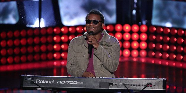 THE VOICE -- 'Blind Auditions' Episode 703 -- Pictured: Blessing Offor -- (Photo by: Tyler Golden/NBC/NBCU Photo Bank via Getty Images)