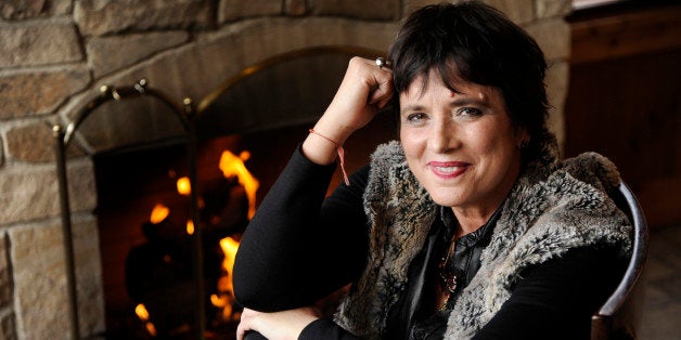 Eve Ensler, co-director of the short film "One Billion Rising," poses for a portrait during the 2014 Sundance Film Festival,