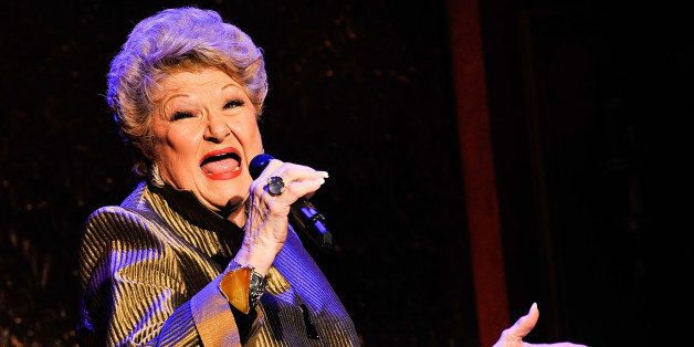 NEW YORK, NY - FEBRUARY 26: Marilyn Maye performs during the press preview at 54 Below on February 26, 2013 in New York City. (Photo by Daniel Zuchnik/FilmMagic)