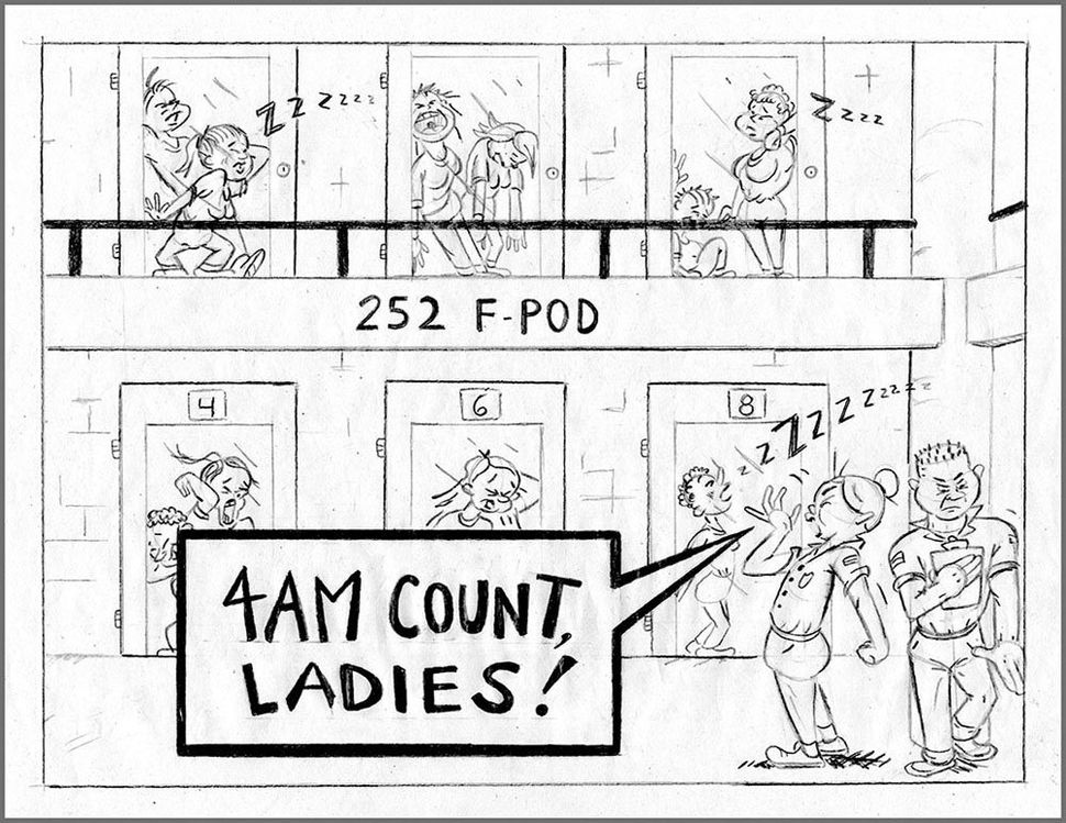 Artist Documents The Inside Of A Women's Jail Through Raw