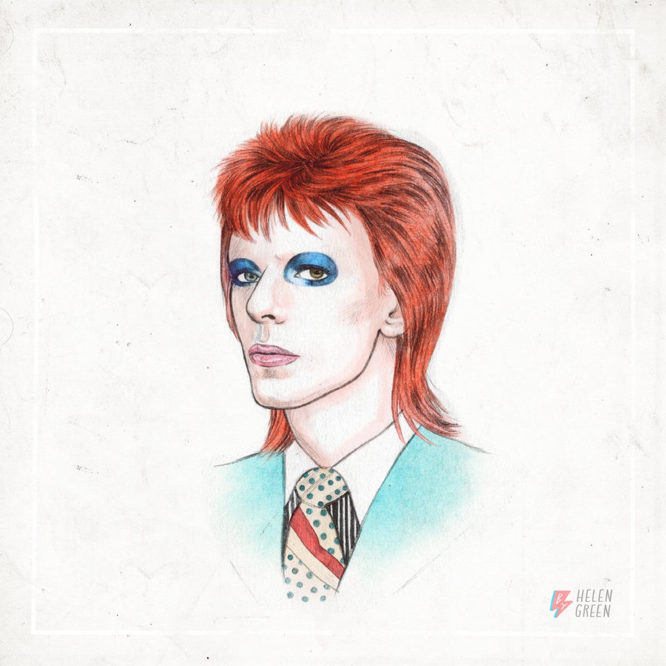 50 Years Of Glam From His Holiness David Bowie, In A Single GIF ...