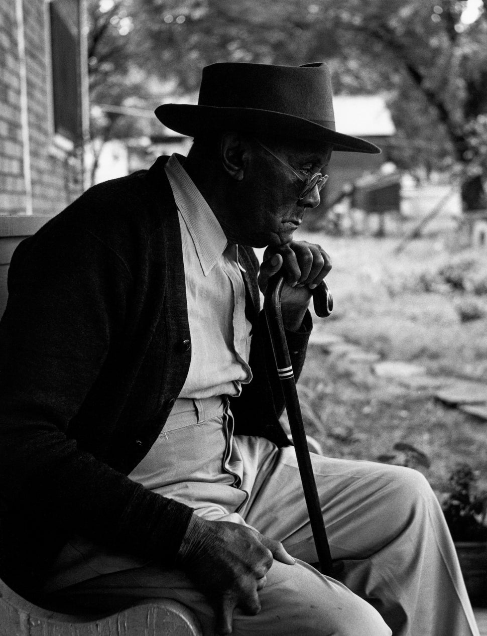 Uncle James Parks, Fort Scott, Kansas, 1950