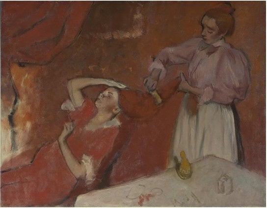 Picasso Looks at Degas