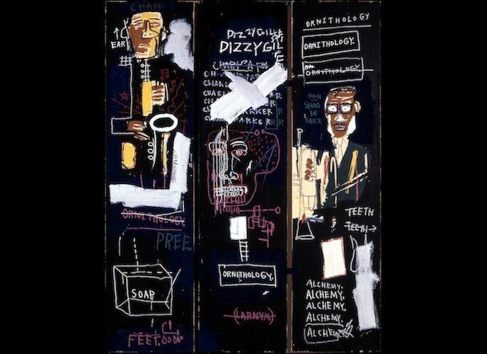 Jean-Michel Basquiat "Horn Players," 1983