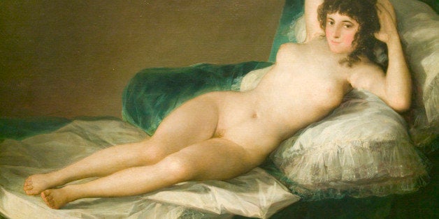 The Nude Maja, Duchess of Alba, by Francisco de Goya as shown in the Museum de Prado, Prado Museum, Madrid, Spain (Photo by Visions of America/UIG via Getty Images)