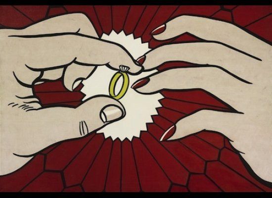 Roy Lichtenstein, "The Ring (Engagement)" 