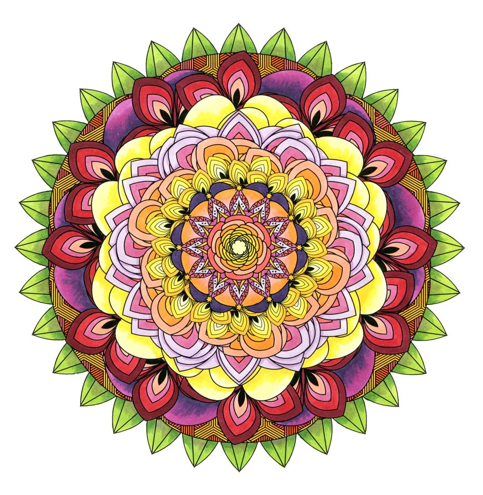 5 Mandala Coloring Book Adult Relaxation Graphic by zohuraakter524 ·  Creative Fabrica