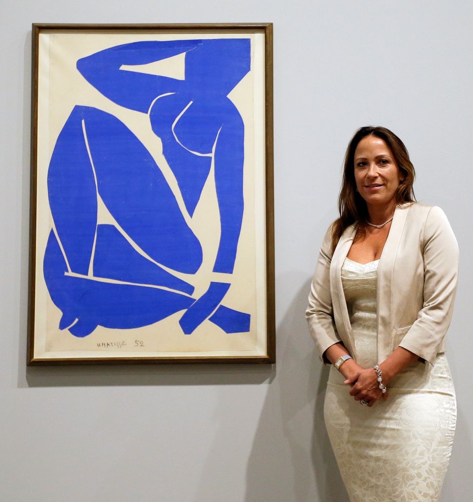 Henri Matisse's "Blue Nude III. 