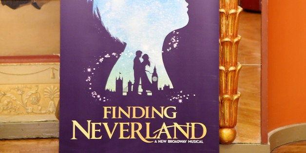 NEW YORK, NY - APRIL 15: General view of the atmosphere on opening night of Broadway's FINDING NEVERLAND, sponsored by Brook