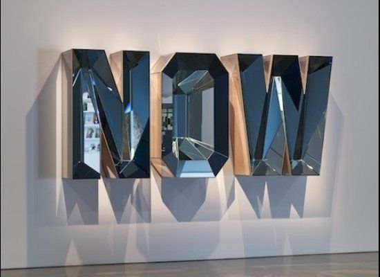Doug Aitken, "NOW (Blue Mirror)," 2014. 
