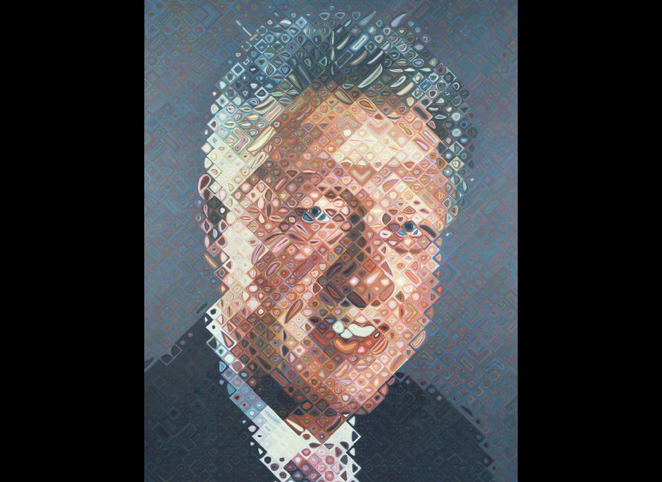 Chuck Close: President Bill Clinton