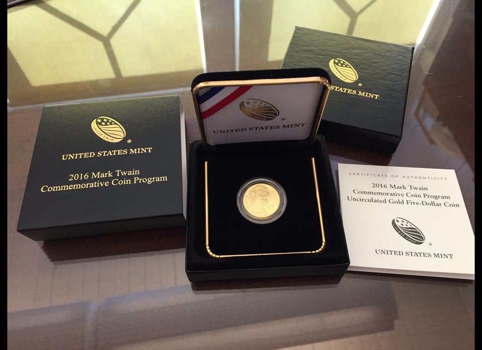 Mark Twain Commemorative Gold Coin