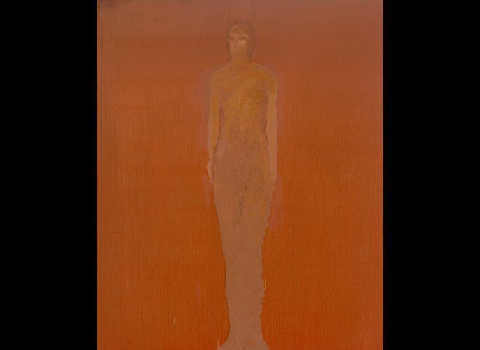 Standing Figure, 2010, oil on canvas, 66 x 54 inches