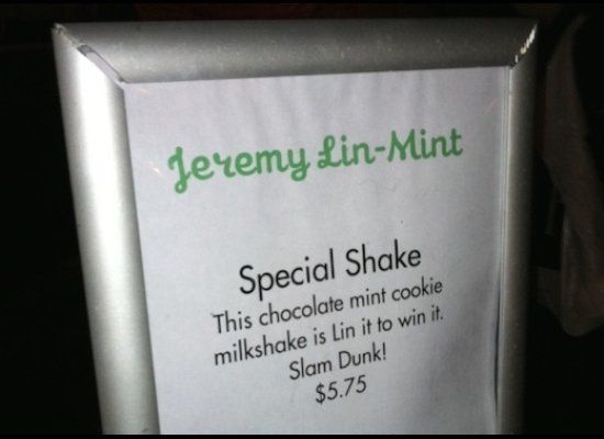 Shake Shack's Jeremy Lin-Mint Milkshake