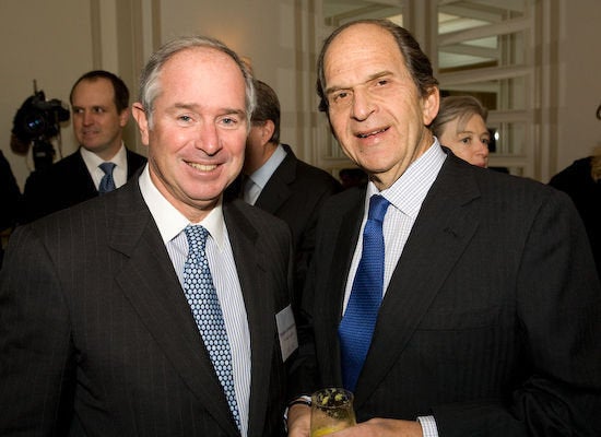 Stephen Schwarzman And Bruce Wasserstein Spar At Fortune Breakfast ...