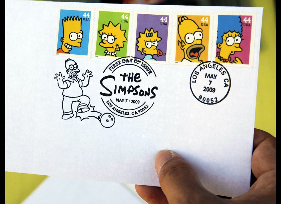 U.S. Postal Service Stuck With 682 Million Simpsons Stamps