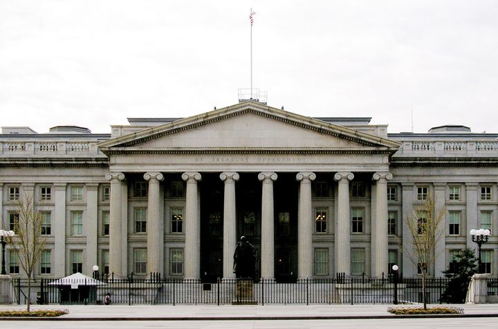Description The Treasury Department Building in Washington DC. | Source | Date 2007-03-27 | Author Loren | Permission | other_ ... 