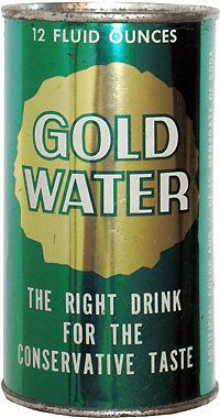 'Gold Water' For Barry Goldwater