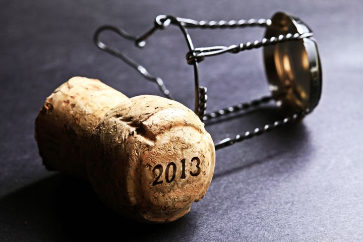 champagne cork new year 2013....