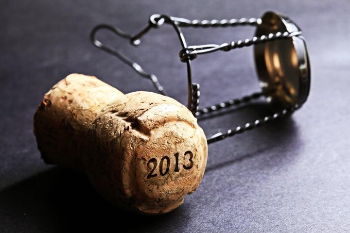 champagne cork new year 2013....