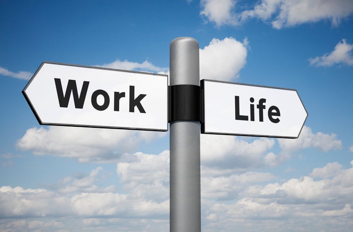 Work-life balance signpost