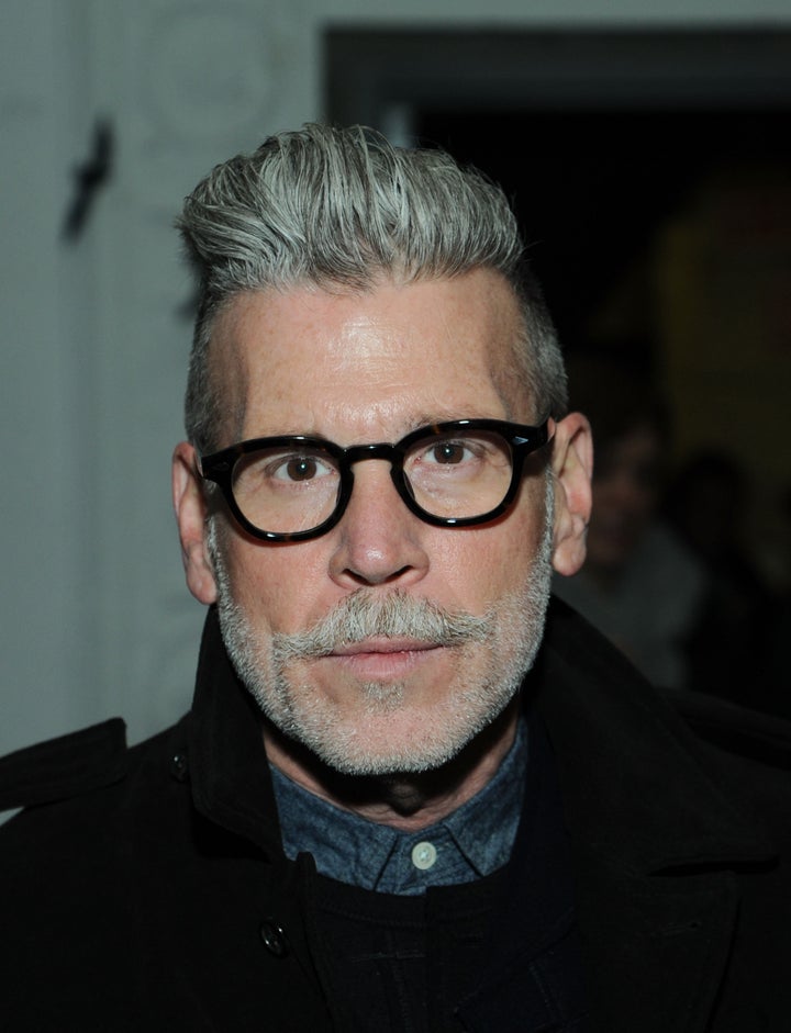 NEW YORK, NY - FEBRUARY 12: Nick Wooster attends the Michael Bastian fall 2013 fashion show during Mercedes-Benz Fashion Wee