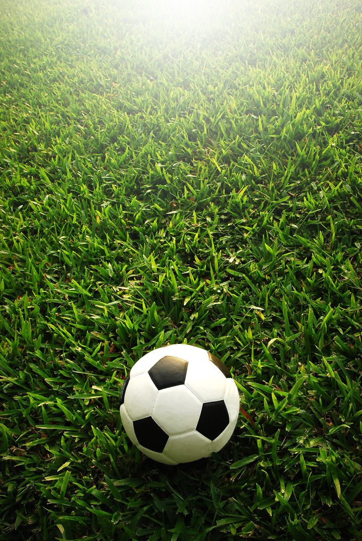 football green grass ball...